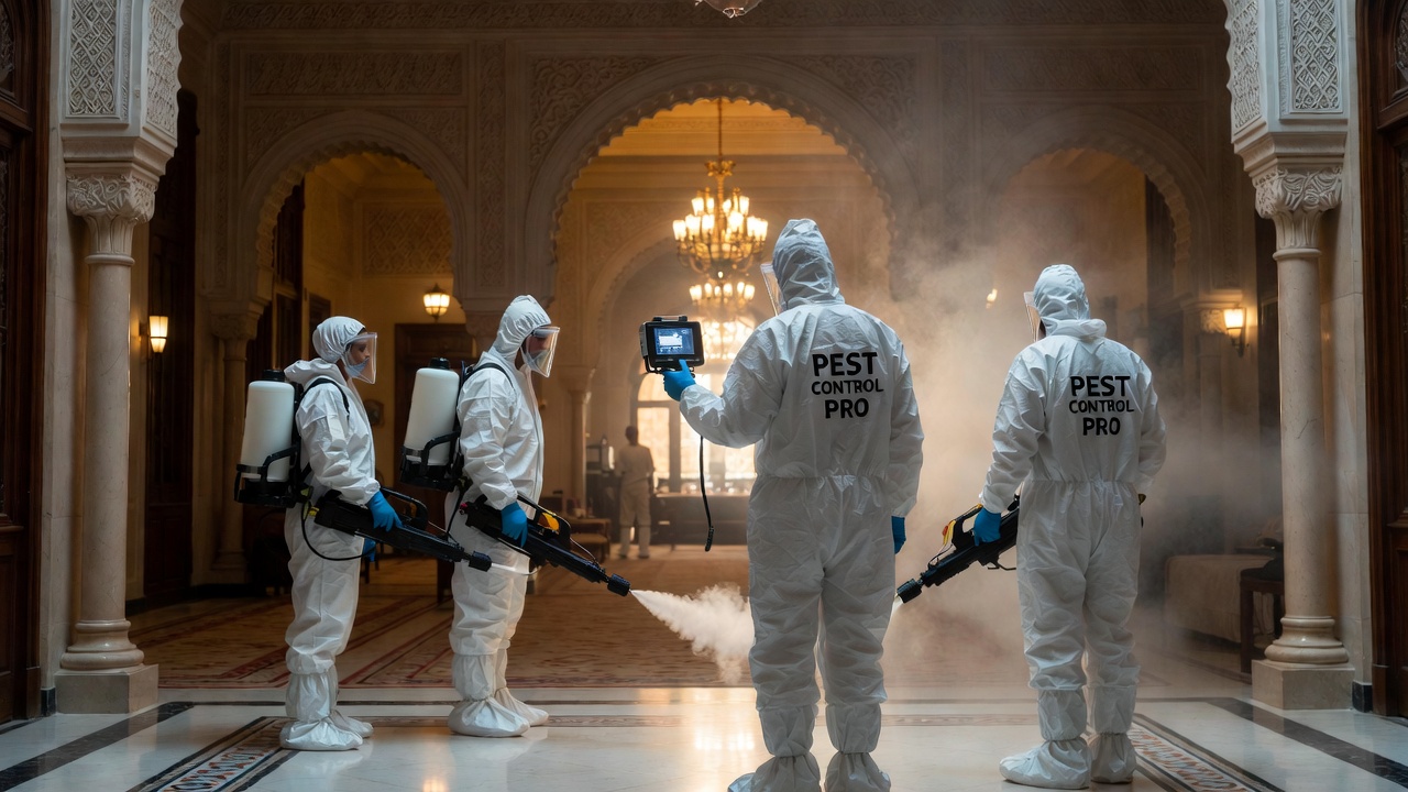 Décontamination Post-Sinistre Palace d'Anfa — PEST CONTROL PRO Casablanca