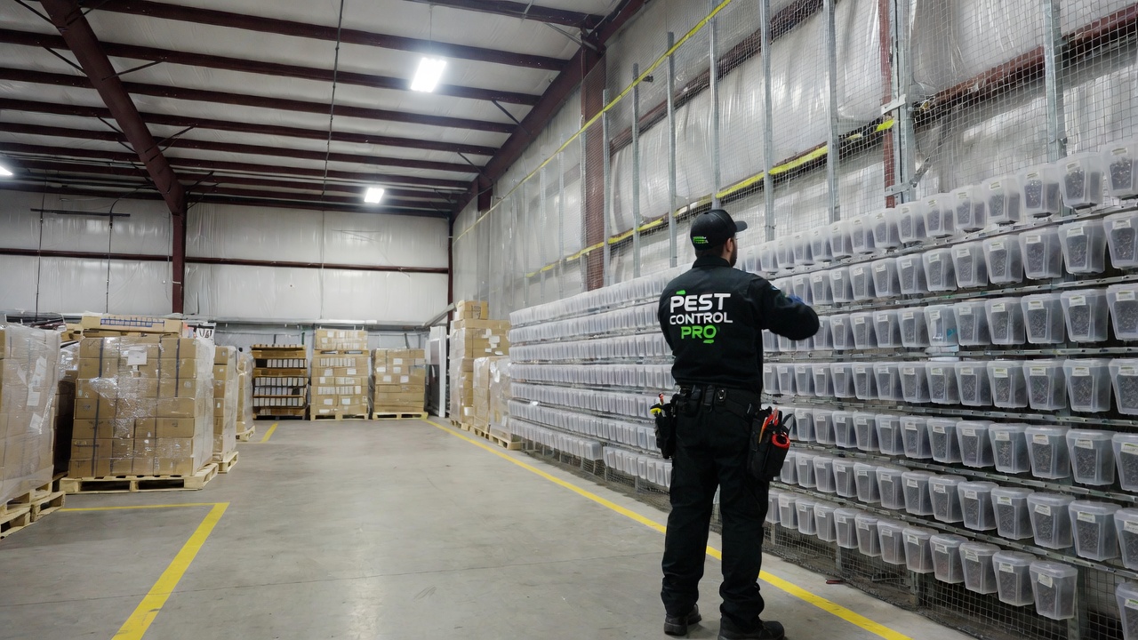 Dératisation Entrepôt Logistique — après intervention