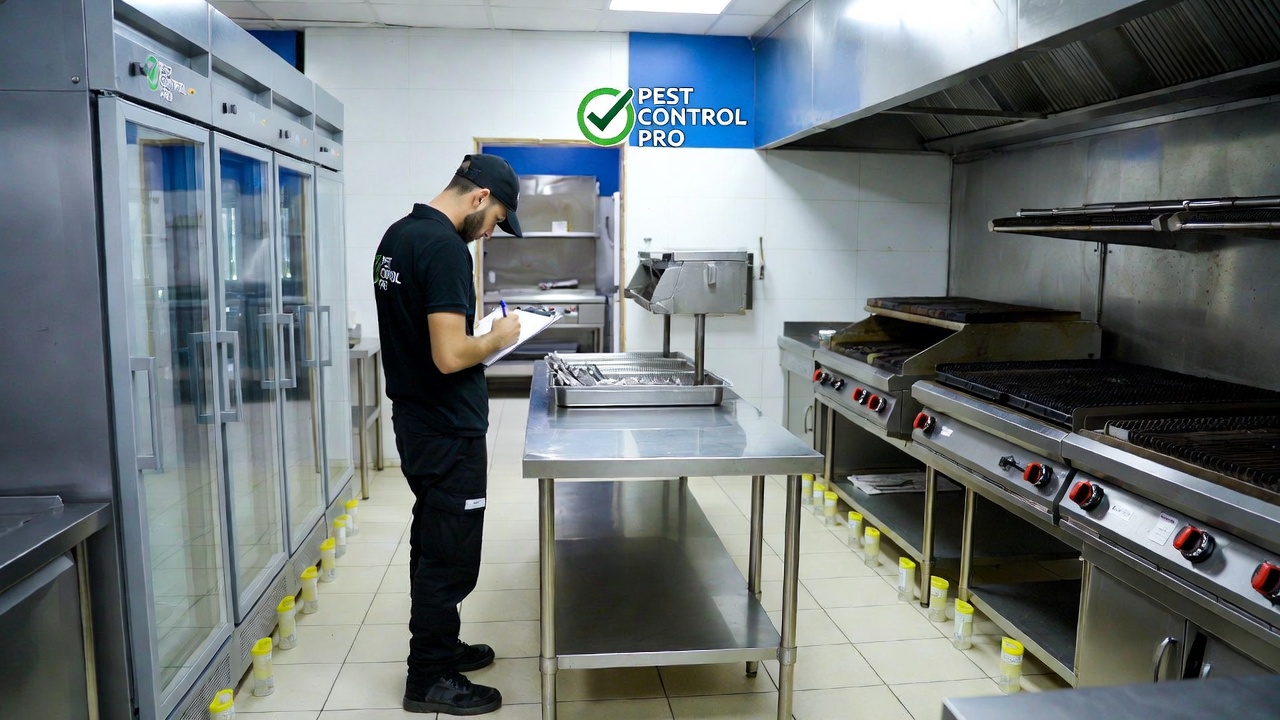 Désinsectisation Cuisine (Restaurant) — après intervention