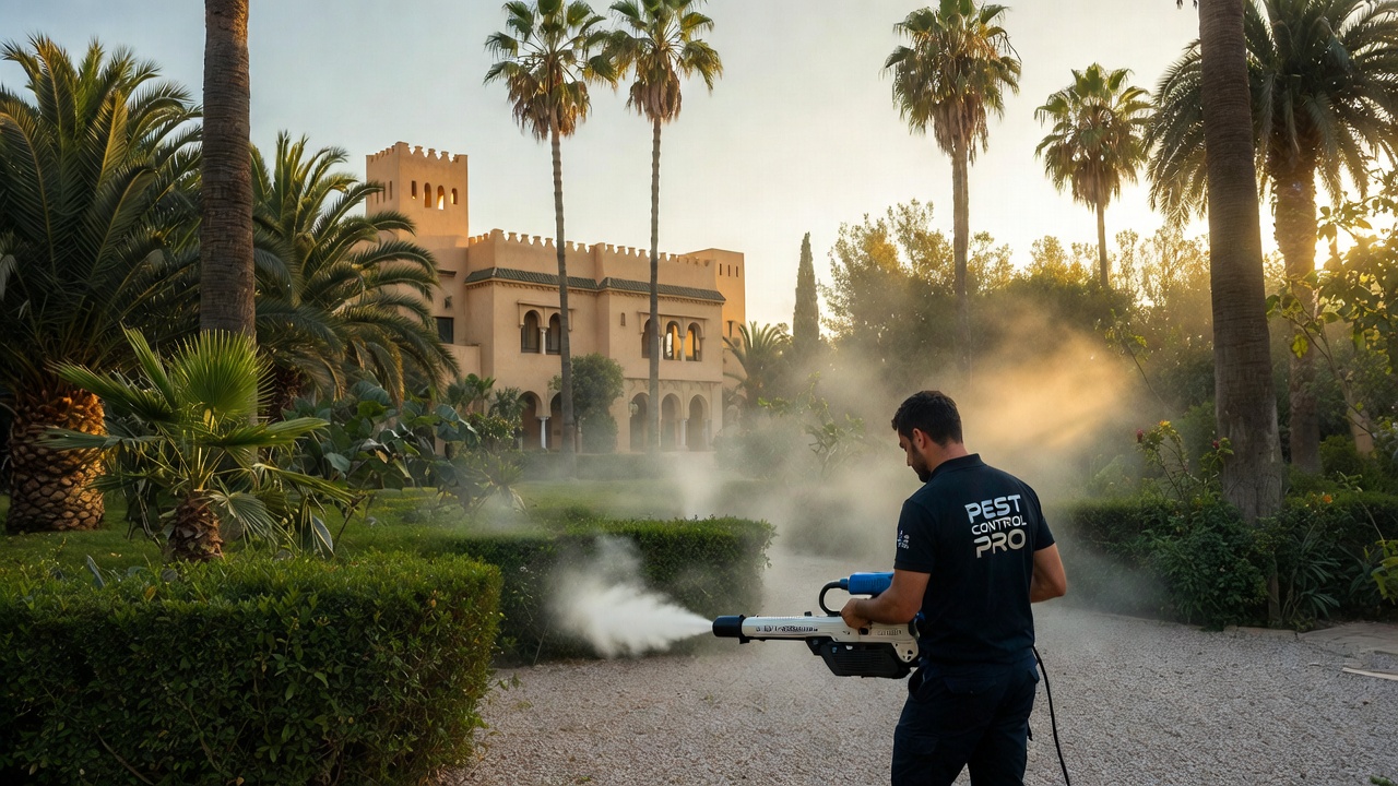 Désinsectisation Jardin Résidentiel — après intervention
