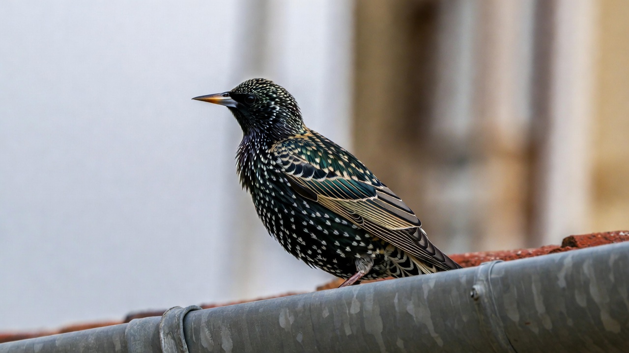 Étourneau sansonnet (Sturnus vulgaris) — Dépigeonnage Casablanca