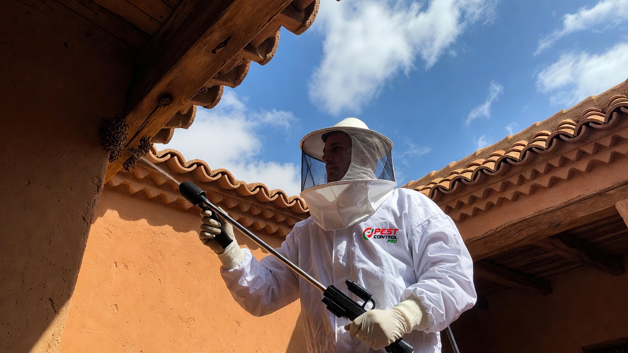 Guêpe commune (Vespula vulgaris) — Désinsectisation Casablanca