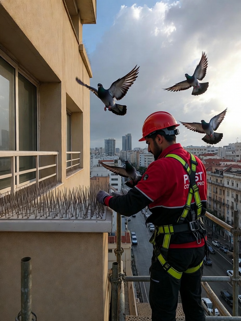 Dépigeonnage Casablanca — service PEST CONTROL PRO