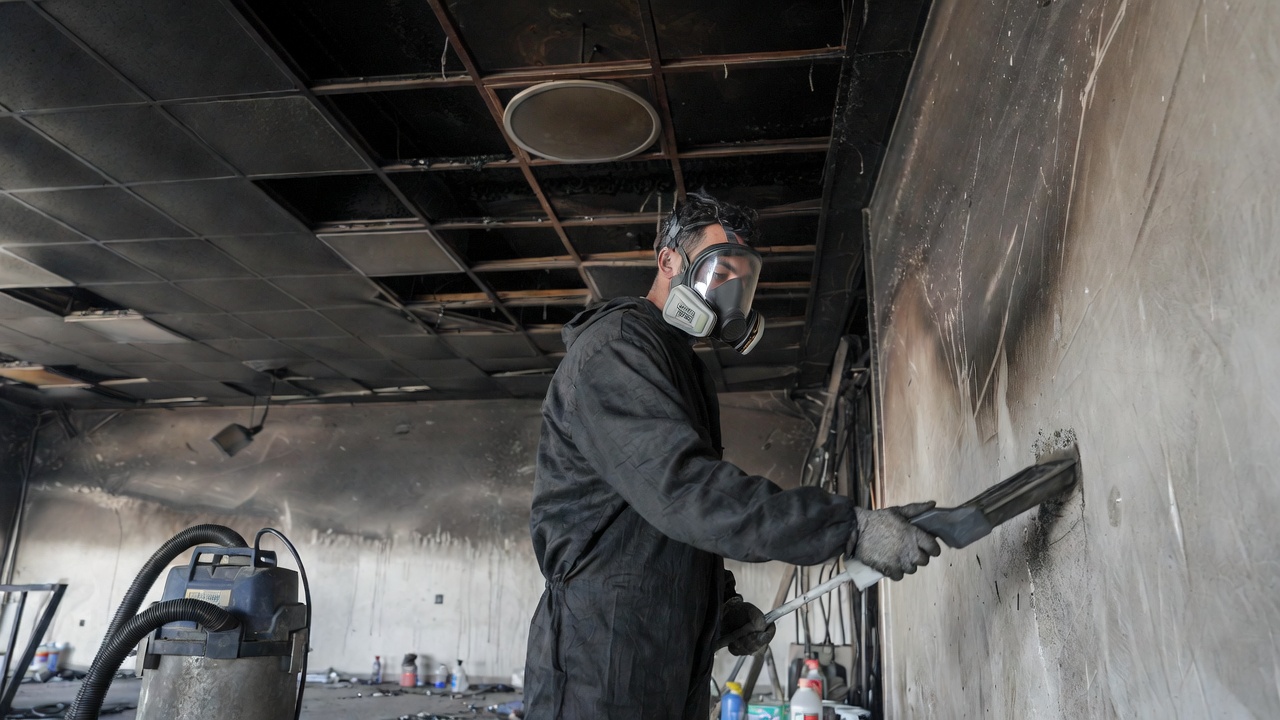 Résidus post-incendie — Décontamination Casablanca