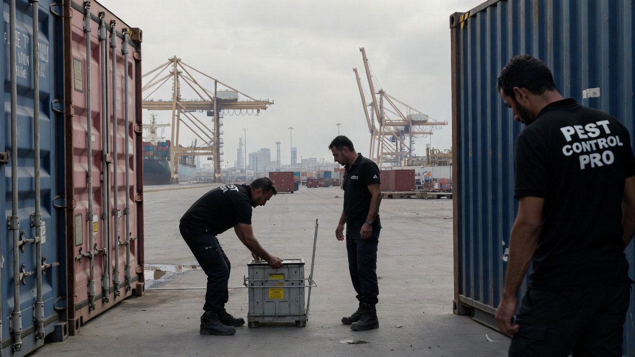 Sécurisation Totale du Port de Casablanca — PEST CONTROL PRO Casablanca