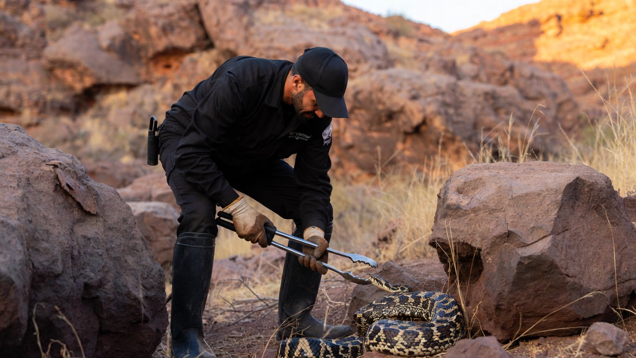 Vipère de l'Atlas (Daboia mauritanica) — Déreptilisation Casablanca